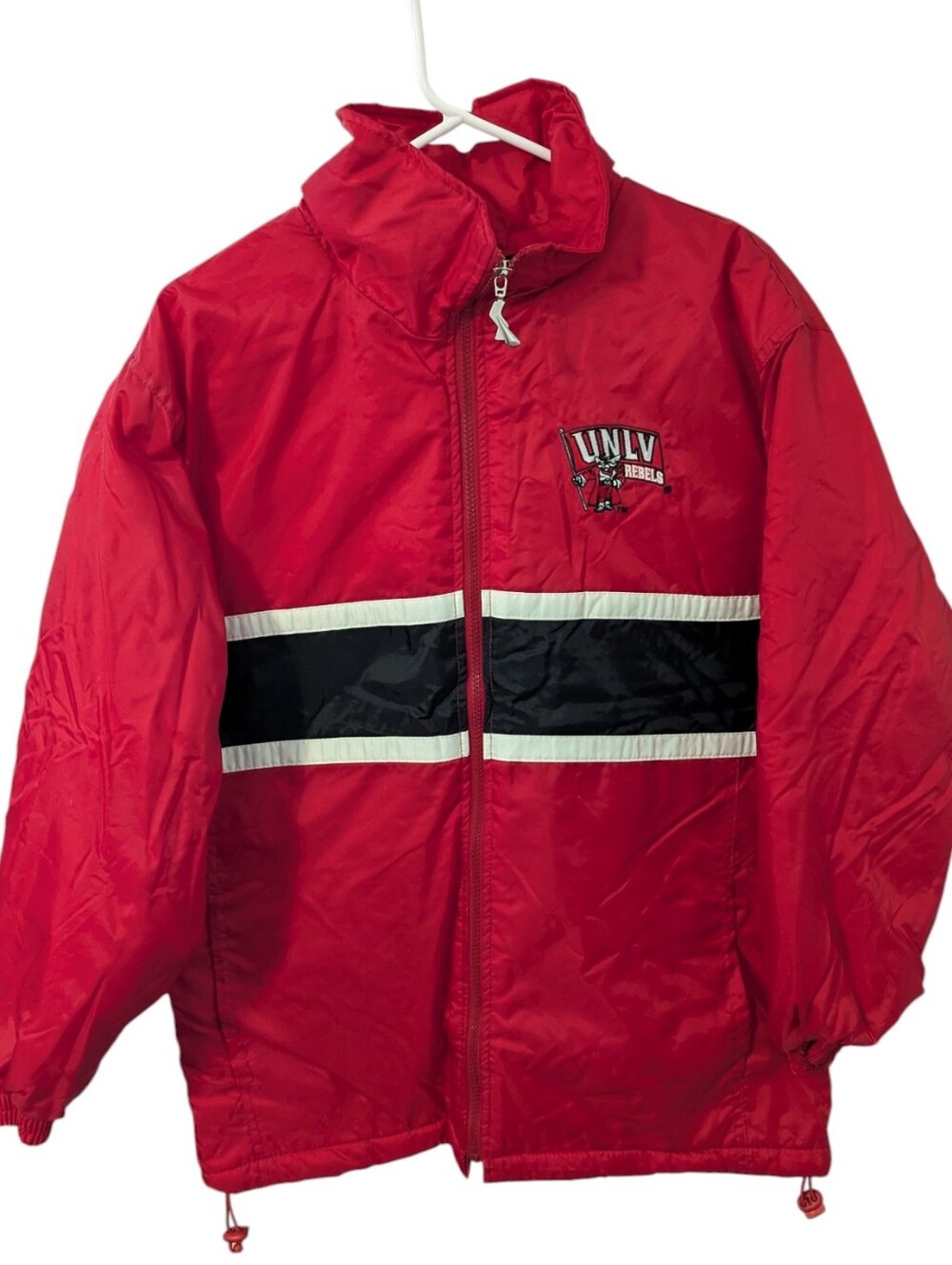 NWT UNLV Rebels Red & Black Men's Puffer Jacket